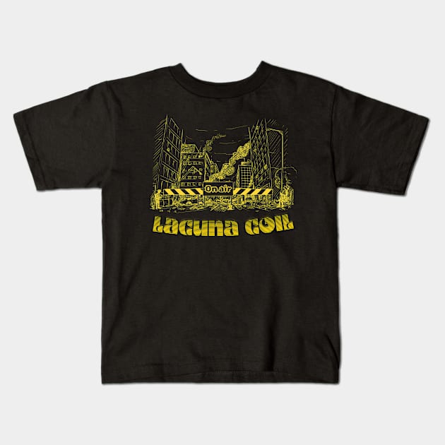 lacuna coil Kids T-Shirt by resinda by